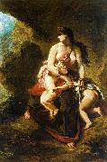Eugene Delacroix Medea oil painting artist